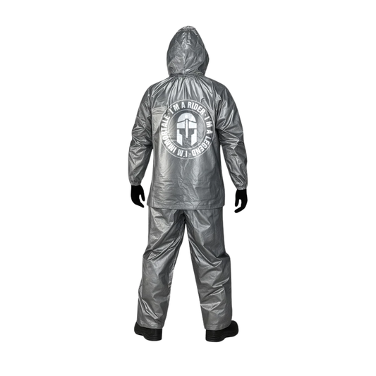 IMPERMEABLE RECICLADO IMMORTALE GRIS IMIMPMEGR-#