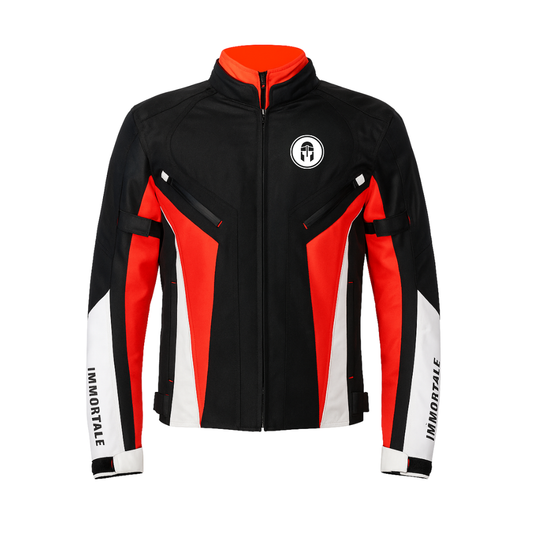 CHAMARRA IMMORTALE NECTARIA MUJER NEGRO/ROJO/BLANCO | SKU: IMNECMRJ-#