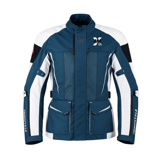 CHAMARRA IMMORTALE INNOVUS HOMBRE DOBLE PROPÓSITO AZUL/ROJO/BLANCO | SKU: IMINOMAZ-#