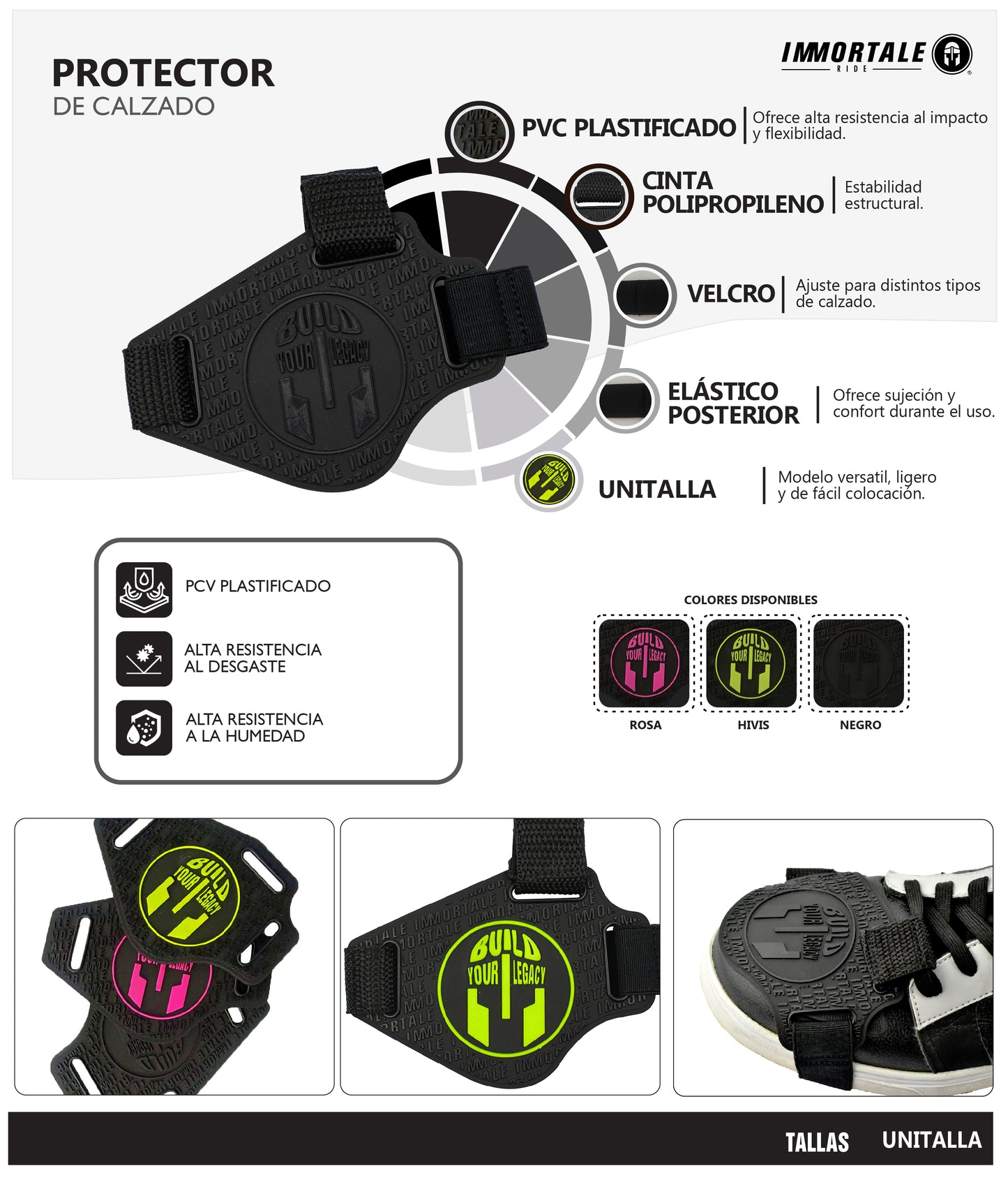 PROTECTOR PARA CALZADO IMMORTALE / IMPROTC
