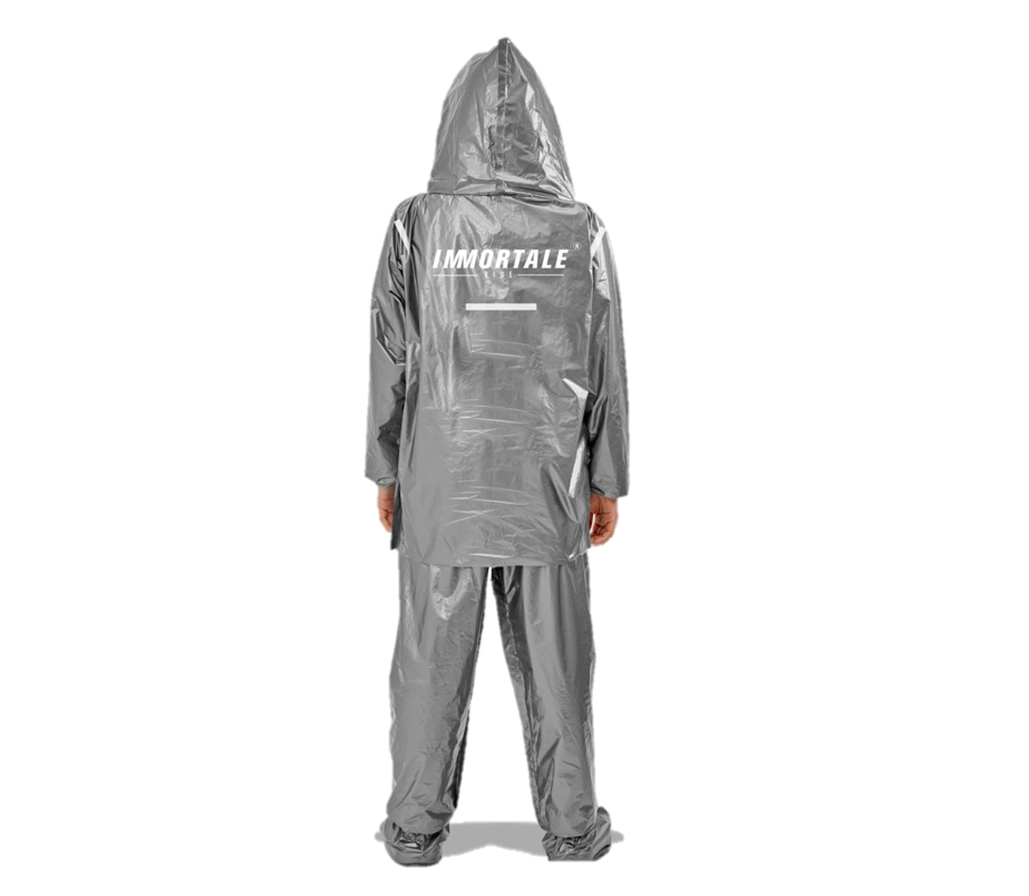 IMPERMEABLE IMMORTALE MET 2.4 GRIS IMIMPMEGR-#