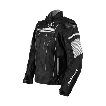 CHAMARRA IMMORTALE LUMINIA MUJER NEGRO/GRIS | SKU: IMLUMNG-#