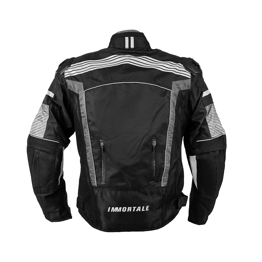 CHAMARRA IMMORTALE LUMINIA MUJER NEGRO/GRIS | SKU: IMLUMNG-#