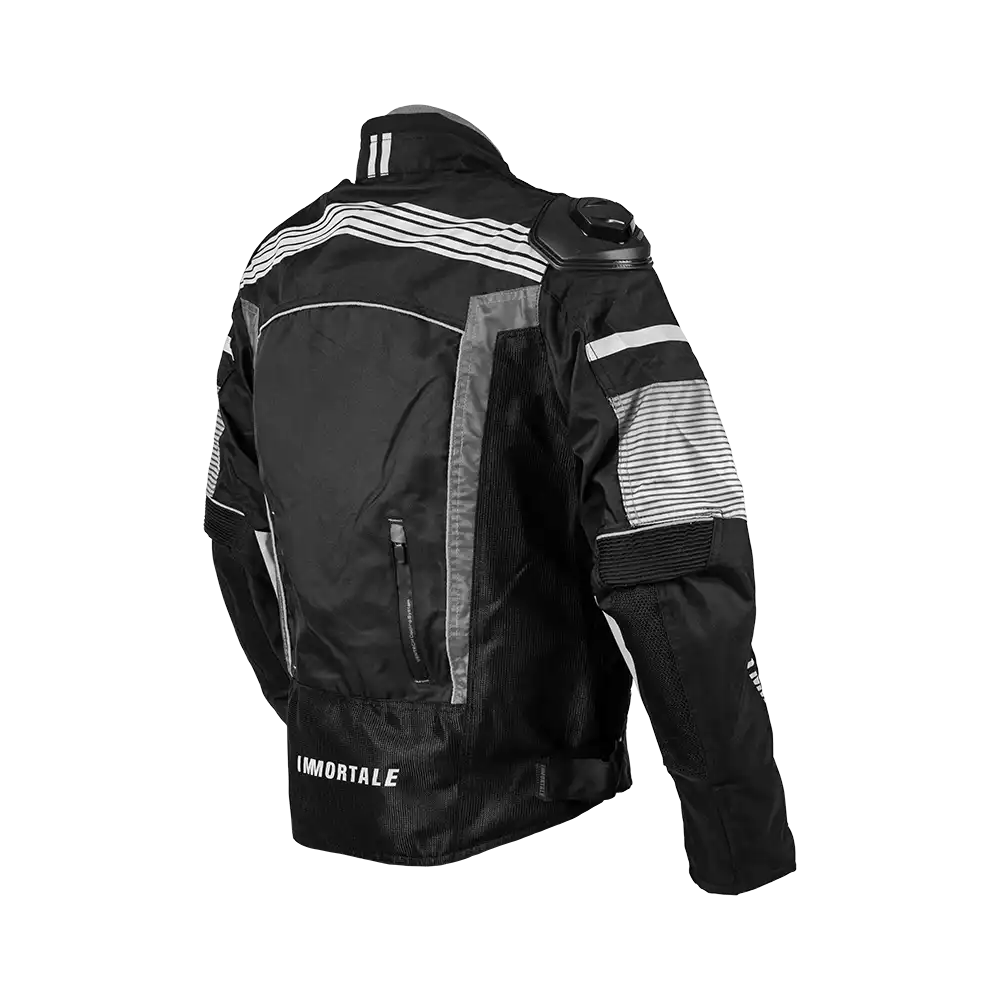 CHAMARRA IMMORTALE LUMINIA MUJER NEGRO/GRIS | SKU: IMLUMNG-#