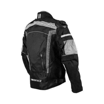 CHAMARRA IMMORTALE LUMINIA MUJER NEGRO/GRIS | SKU: IMLUMNG-#