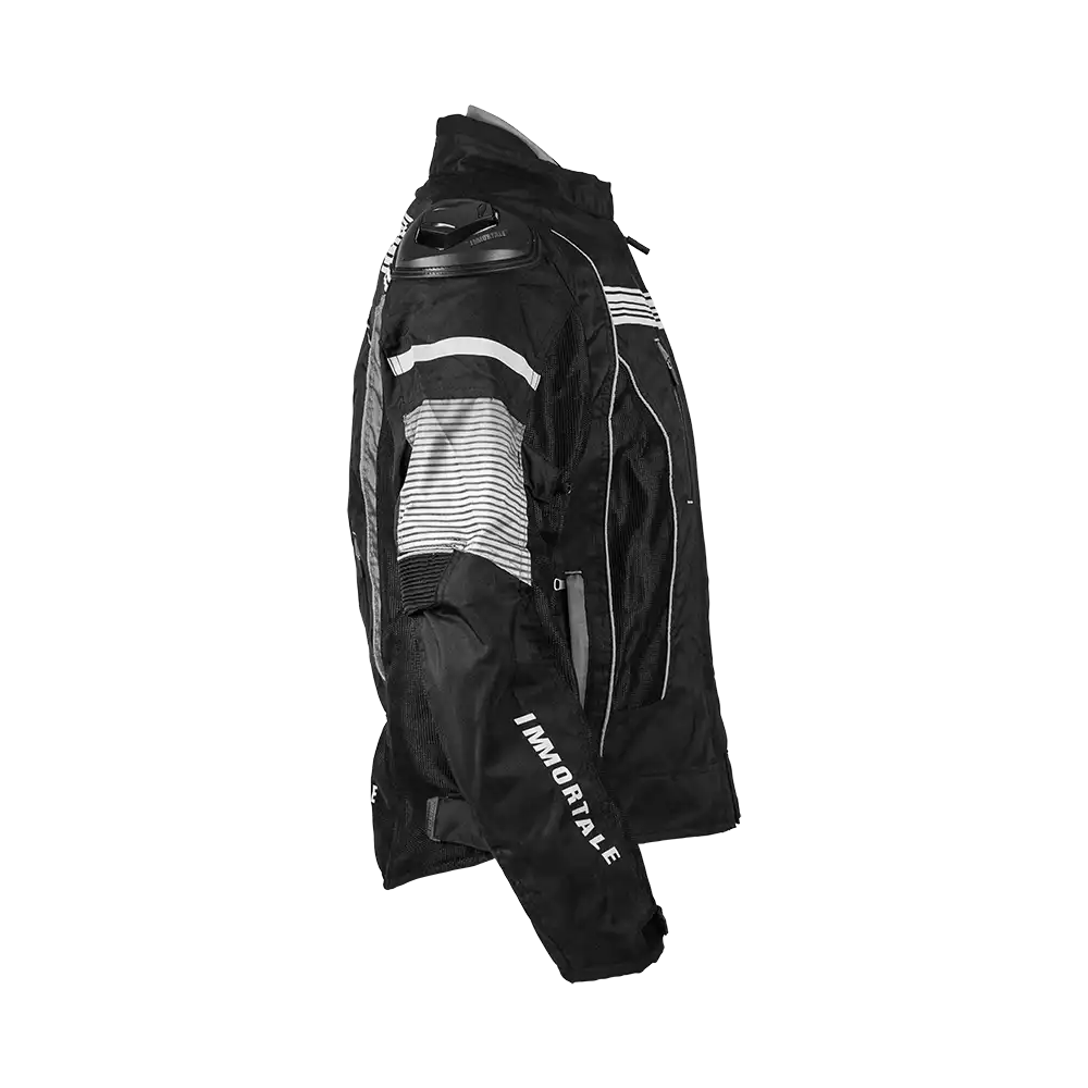 CHAMARRA IMMORTALE LUMINIA MUJER NEGRO/GRIS | SKU: IMLUMNG-#