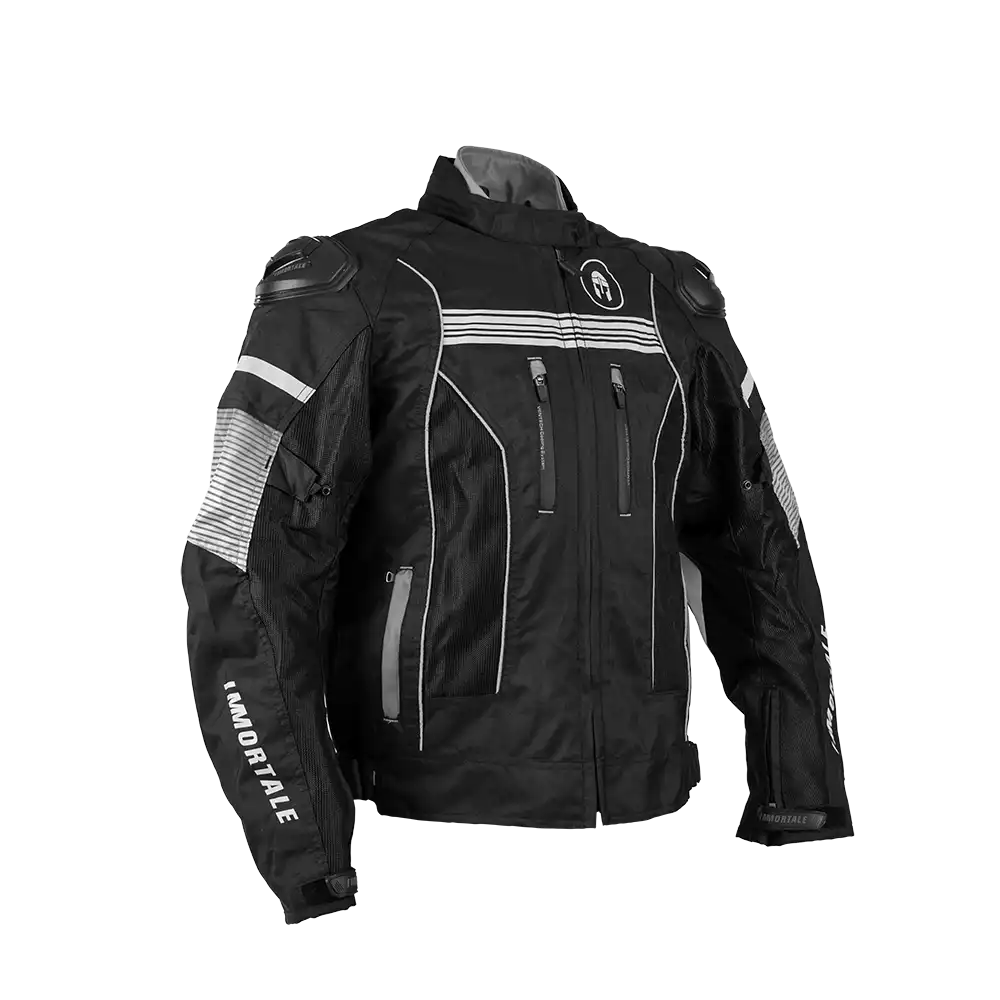 CHAMARRA IMMORTALE LUMINIA MUJER NEGRO/GRIS | SKU: IMLUMNG-#