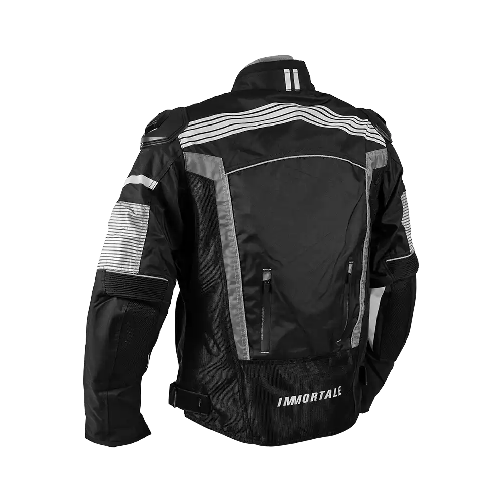 CHAMARRA IMMORTALE LUMINIA MUJER NEGRO/GRIS | SKU: IMLUMNG-#