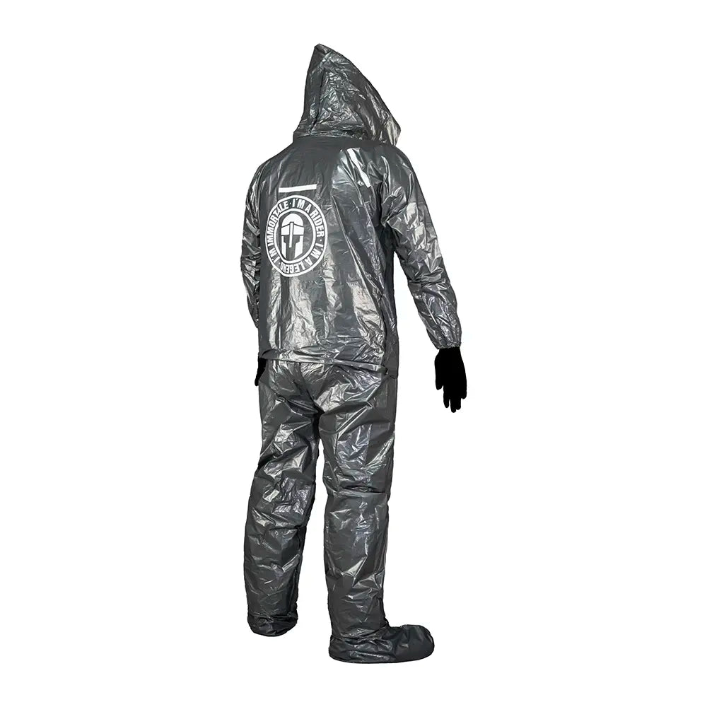 IMPERMEABLE IMMORTALE RECICLADO NEGRO  IMIMPMENG-#