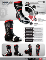Cargar imagen en el visor de la galería, BOTA IMMORTALE PISTA INNAVIS ROJO | SKU: IMMINNAVRJ-#
