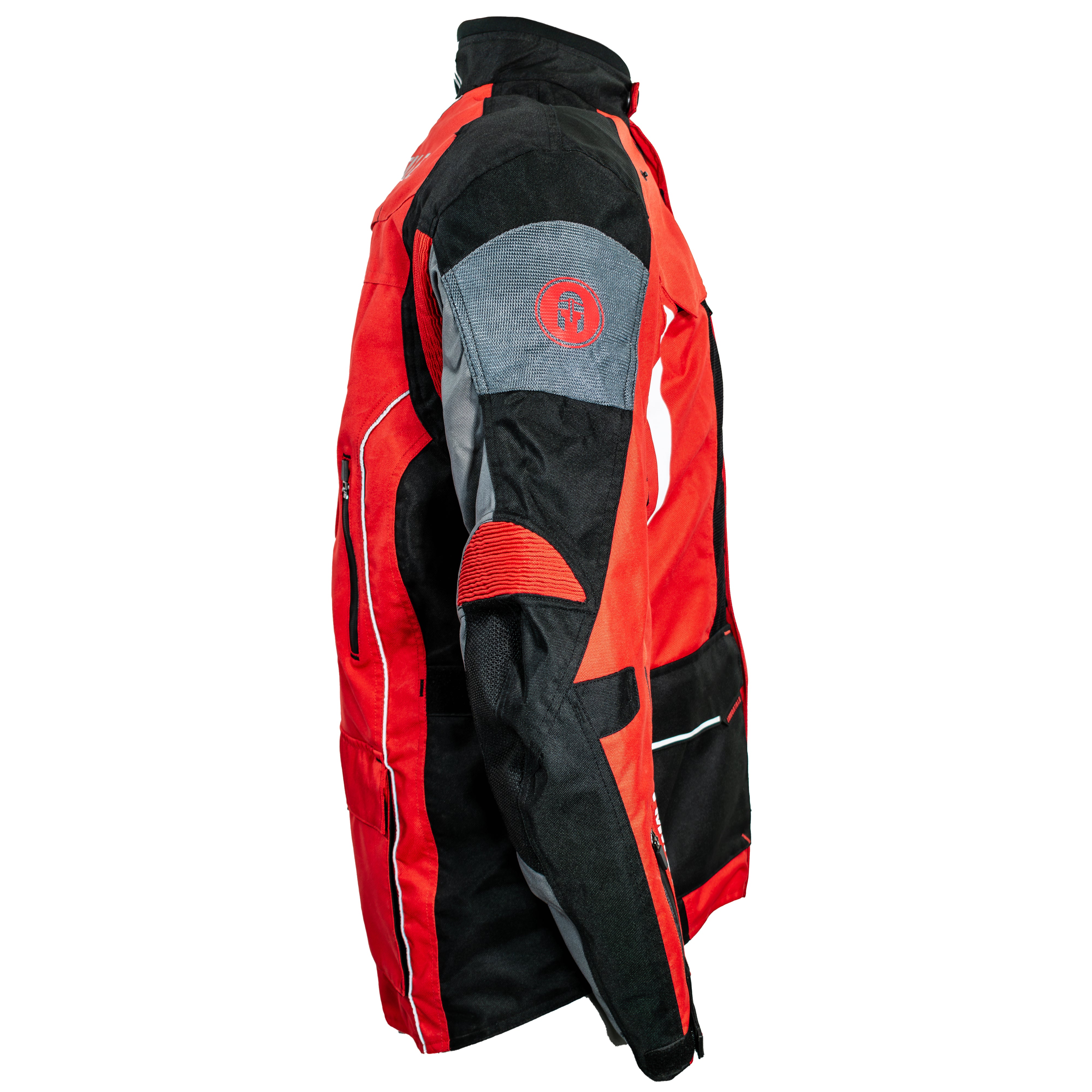 CHAMARRA IMMORTALE INNOVUS HOMBRE DOBLE PROPÓSITO NEGRO/ROJO/GRIS | SKU: IMINOMRJ-#