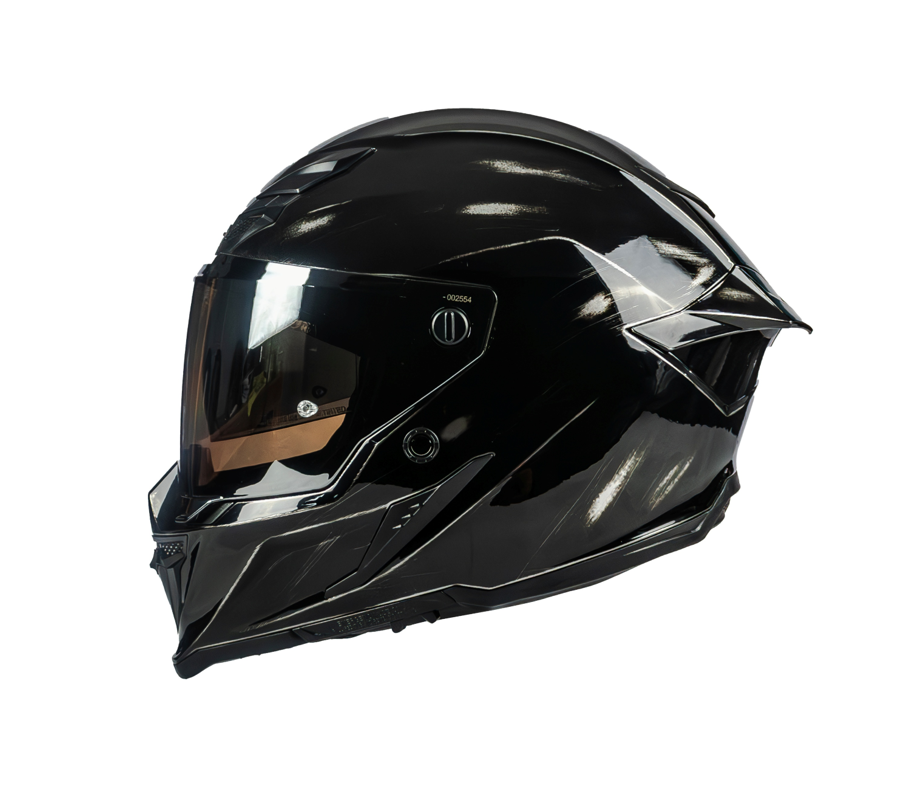 CASCO IMMORTALE IRIUS NEGRO PULIDO BRILLO | SKU: IMIRINGB-#
