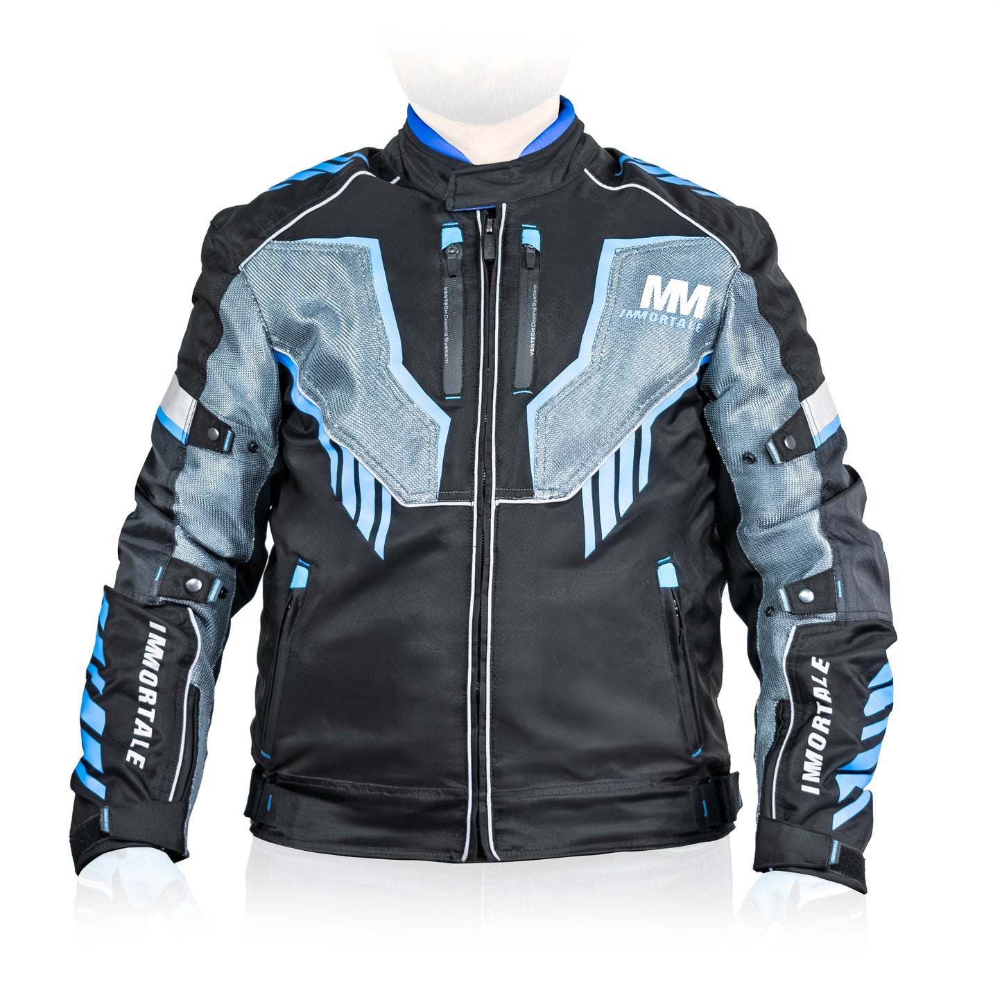 CHAMARRA IMMORTALE KAYRO HOMBRE NEGRO /AZUL SKU: IMKAYHNEAZ-#