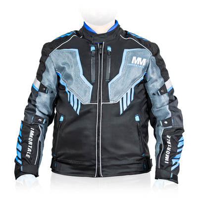 CHAMARRA IMMORTALE KAYRO HOMBRE NEGRO /AZUL SKU: IMKAYHNEAZ-#