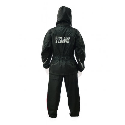 TRAJE IMPERMEABLE MUJER LUXIA ROSA/NEGRO SKU: IMLUXMPKBK-#