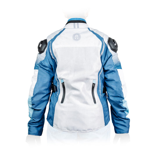 CHAMARRA IMMORTALE NEBULA MUJER AZUL / BLANCO SKU: IMNEMAZBL-#