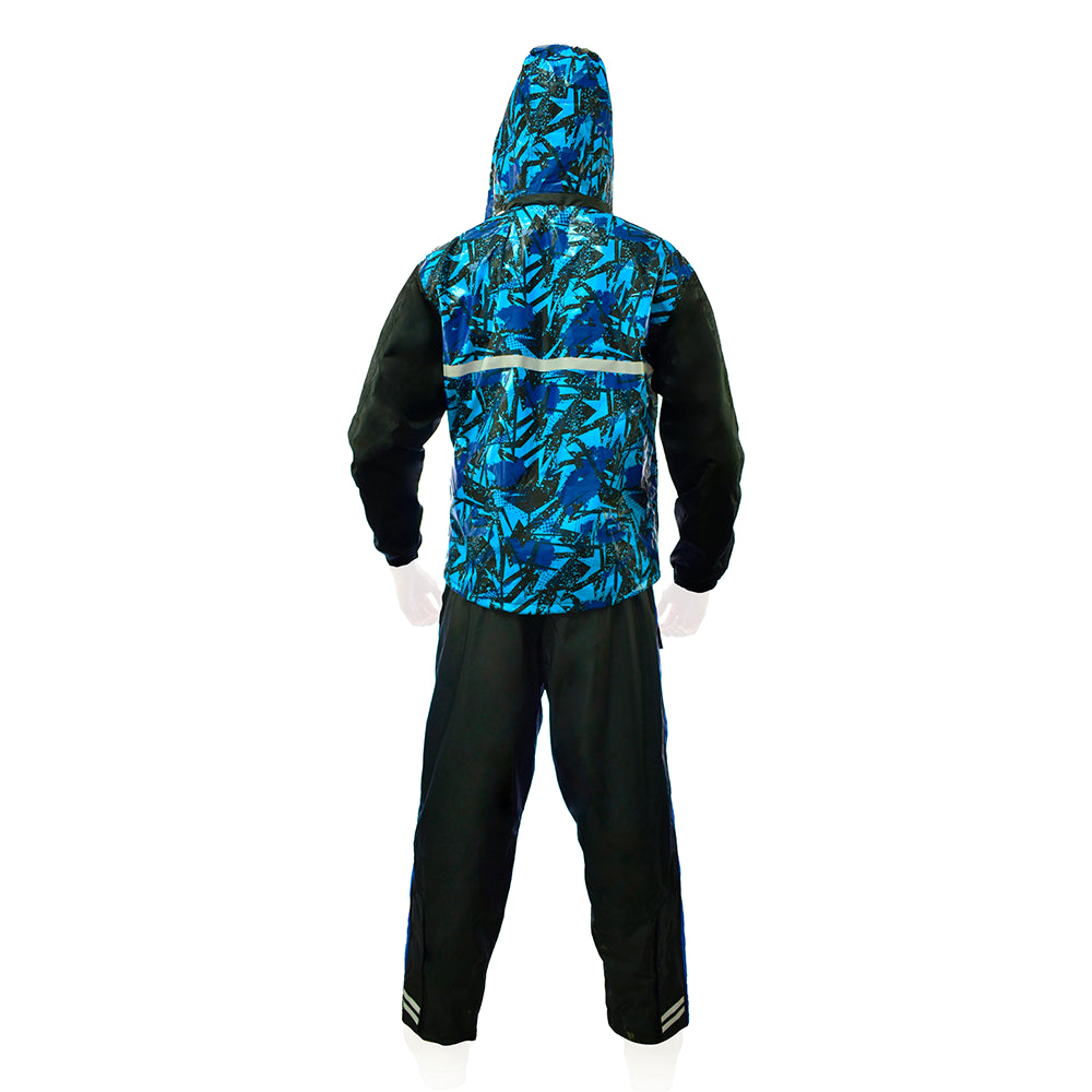 TRAJE IMPERMEABLE HOMBRE NEREA AZUL/NEGRO SKU: IMNERHBLBK-#