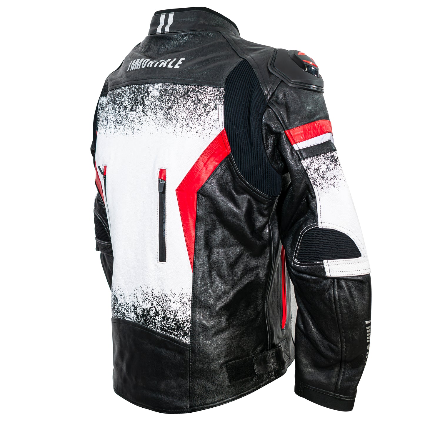 CHAMARRA IMMORTALE OCEUS HOMBRE NEGRO/ROJO | |SKU: IMOCERDNG-#