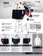 Load image into Gallery viewer, CHAMARRA IMMORTALE SIRO AZUL/BLANCO | SKU: IMSIRMNV-#
