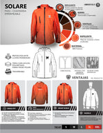 Cargar imagen en el visor de la galería, CHAMARRA IMMORTALE SOLARE HOMBRE NARANJA | SKU: IMSOLMNJ-#
