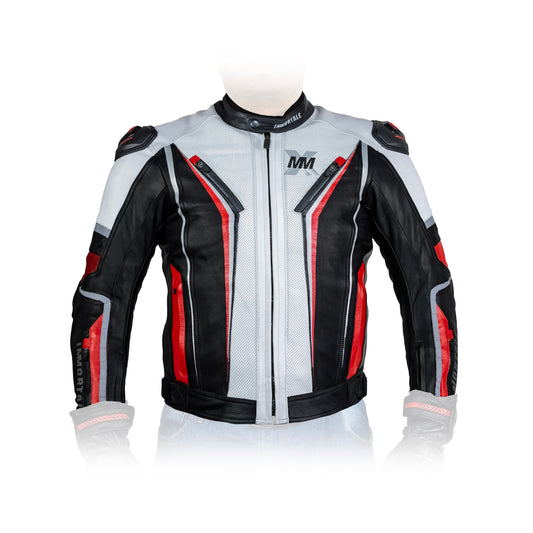 CHAMARRA IMMORTALE VETRIA HOMBRE NEGRO / BLANCO / ROJO SKU: IMVEHNEBLR-#