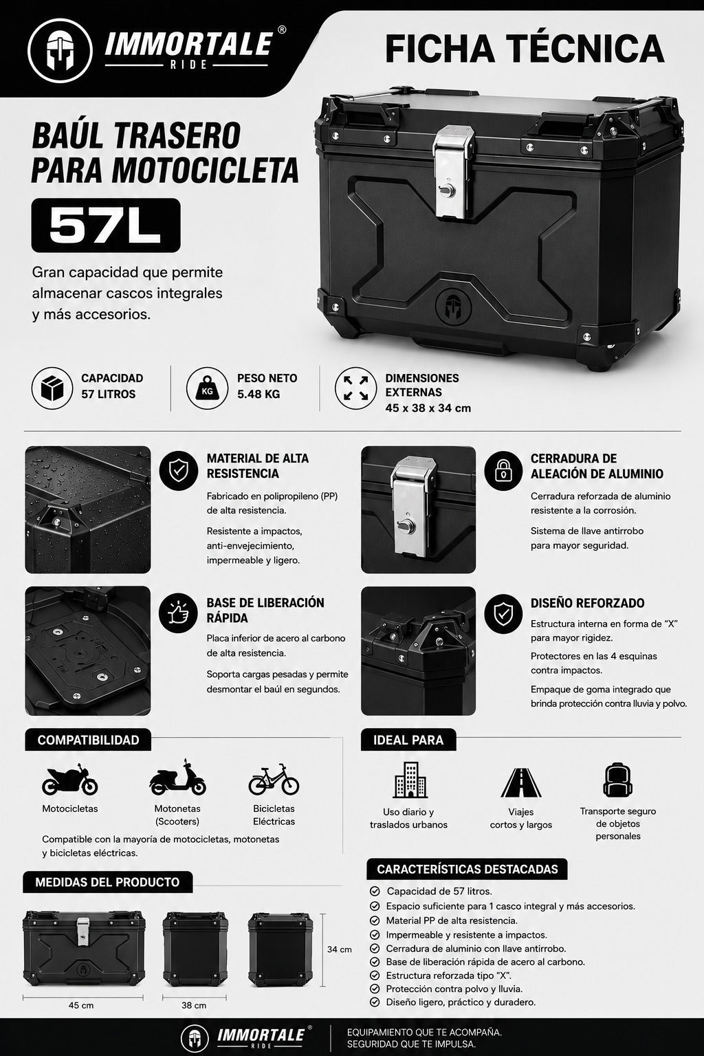 CAJA IMMORTALE JDR-57 SKU: IMBOXJDRB#