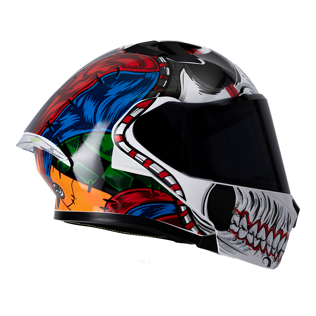 CASCO IMMORTALE 3120 ARLEKIN MULTICOLOR | Incluye mica de regalo | SKU: IMMARLQMU-#