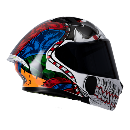 CASCO IMMORTALE 3120 ARLEKIN MULTICOLOR | Incluye mica de regalo | SKU: IMMARLQMU-#