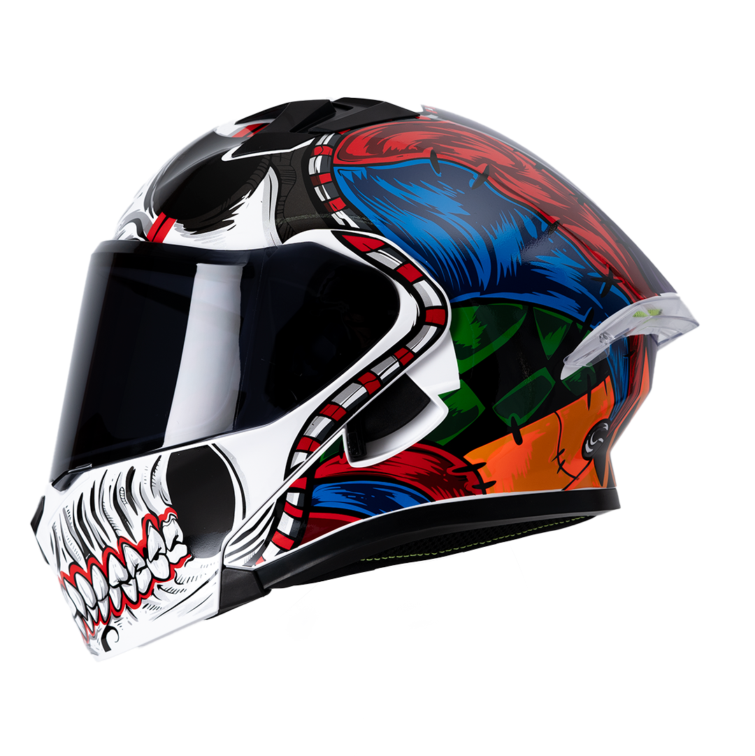 CASCO IMMORTALE 3120 ARLEKIN MULTICOLOR | Incluye mica de regalo | SKU: IMMARLQMU-#