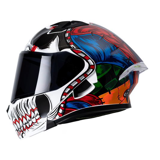 CASCO IMMORTALE 3120 ARLEKIN MULTICOLOR | Incluye mica de regalo | SKU: IMMARLQMU-#