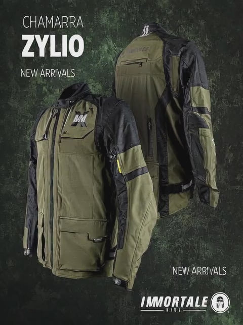 CHAMARRA IMMORTALE ZYLIO HOMBRE VERDE | SKU: IMZYLVER-#