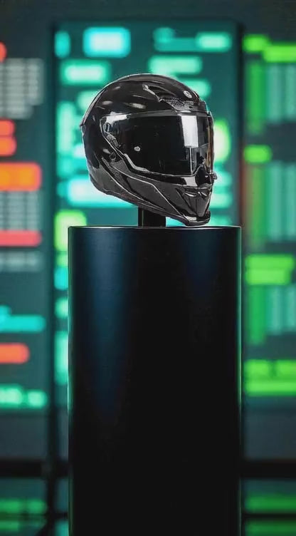 CASCO IMMORTALE IRIUS NEGRO PULIDO BRILLO | SKU: IMIRINGB-#