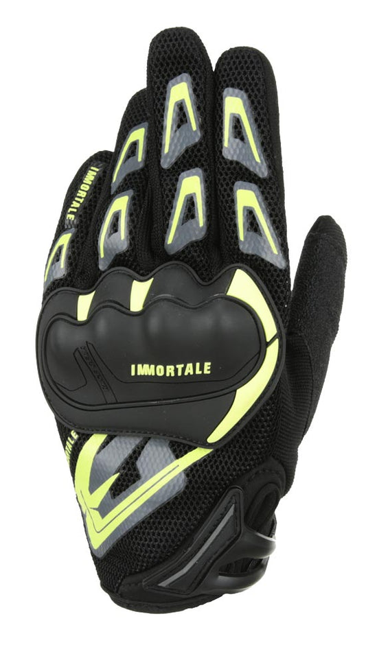 GUANTE IMMORTALE REBEL | NEGRO/HI-VIS | SKU: IMBASHIV-#
