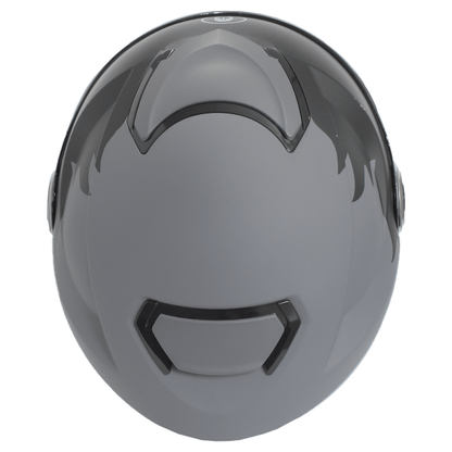 CASCO IMMORTALE CHIAMA VISOR SILVER NEGRO | SKU: IMCHIAMBLKVS-#