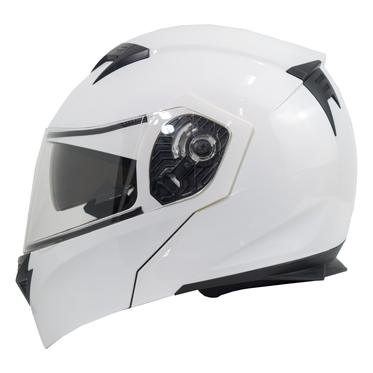 CASCO ABATIBLE IMMORTALE 3300 ENS BLANCO BRILLANTE (LISO) CERTIFICACIÓN DOT | IM3300BMMSM-#