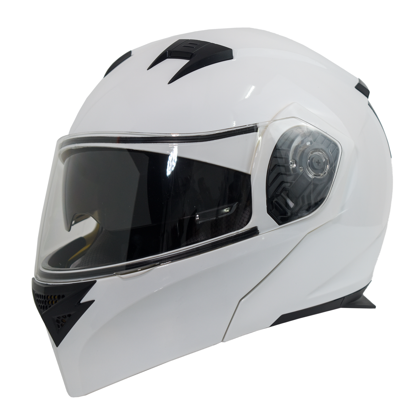 CASCO ABATIBLE IMMORTALE 3300 ENS BLANCO BRILLANTE (LISO) CERTIFICACIÓN DOT | IM3300BMMSM-#