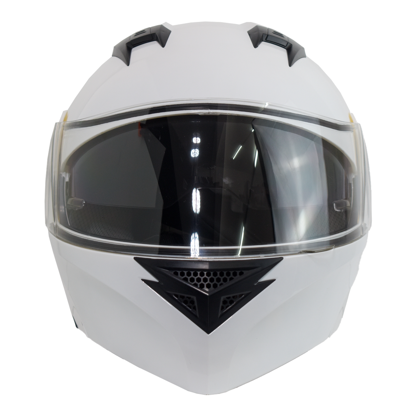 CASCO ABATIBLE IMMORTALE 3300 ENS BLANCO BRILLANTE (LISO) CERTIFICACIÓN DOT | IM3300BMMSM-#
