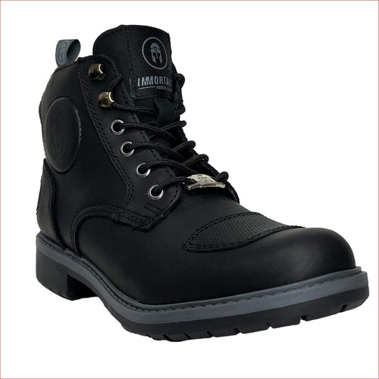 BOTA LEGEND DAMA | NEGRA MATE | SKU: IMLEGDAMNM-#