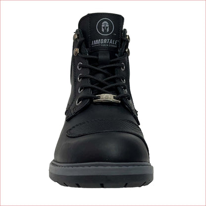 BOTA LEGEND DAMA | NEGRA MATE | SKU: IMLEGDAMNM-#